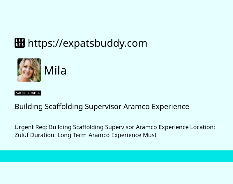 building-scaffolding-supervisor-aramco-experience