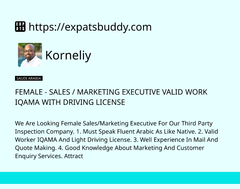 female-sales-marketing-executive-valid-work-iqama-with-driving-license