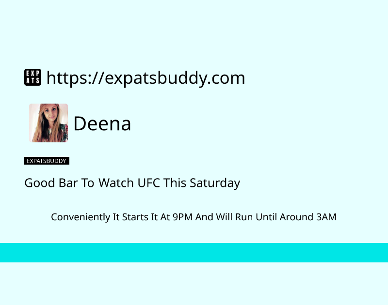 good-bar-to-watch-ufc-this-saturday