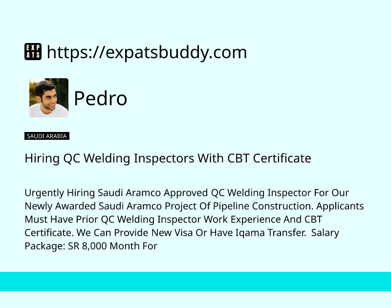 hiring-qc-welding-inspectors-with-cbt-certificate