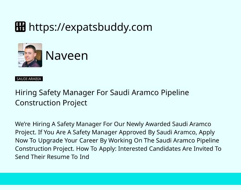 hiring-safety-manager-for-saudi-aramco-pipeline-construction-project