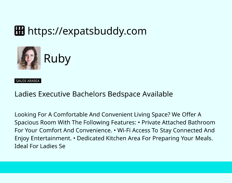 ladies-executive-bachelors-bedspace-available