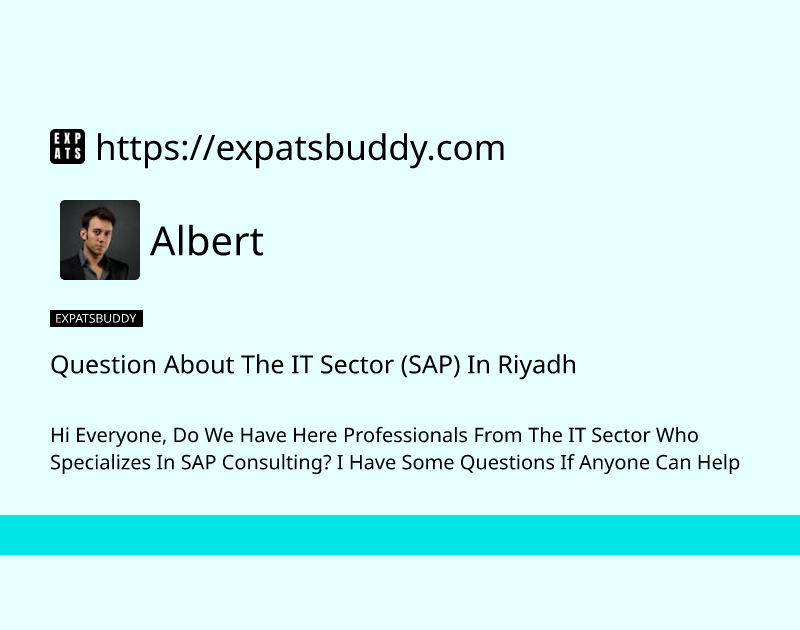 question-about-the-it-sector-sap-in-riyadh