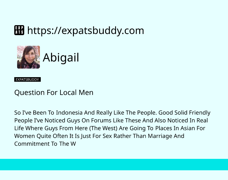 question-for-local-men