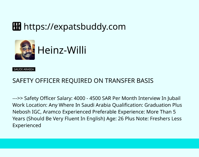 safety-officer-required-on-transfer-basis