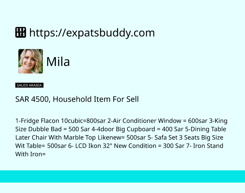 sar-4500-household-item-for-sell