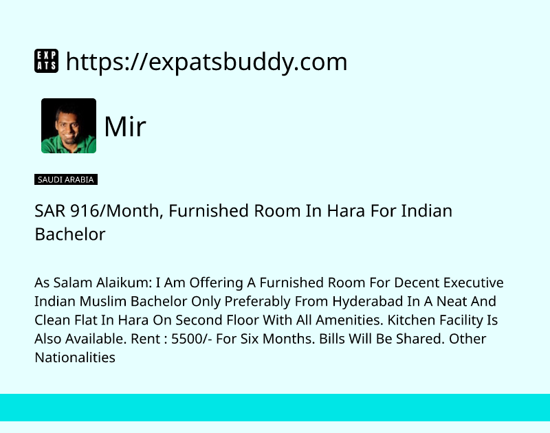 sar-916month-furnished-room-in-hara-for-indian-bachelor