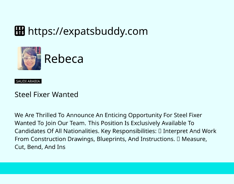 steel-fixer-wanted