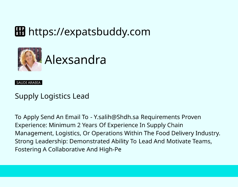 supply-logistics-lead