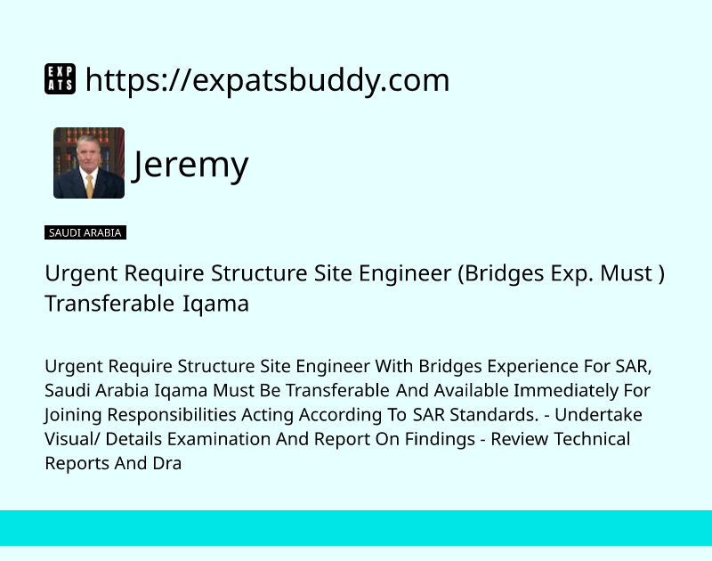 urgent-require-structure-site-engineer-bridges-exp-must-transferable-iqama