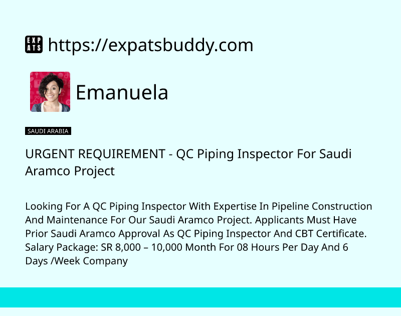 urgent-requirement-qc-piping-inspector-for-saudi-aramco-project