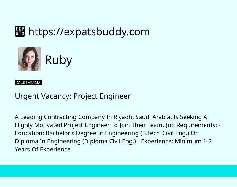 urgent-vacancy-project-engineer