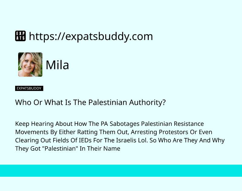 who-or-what-is-the-palestinian-authority