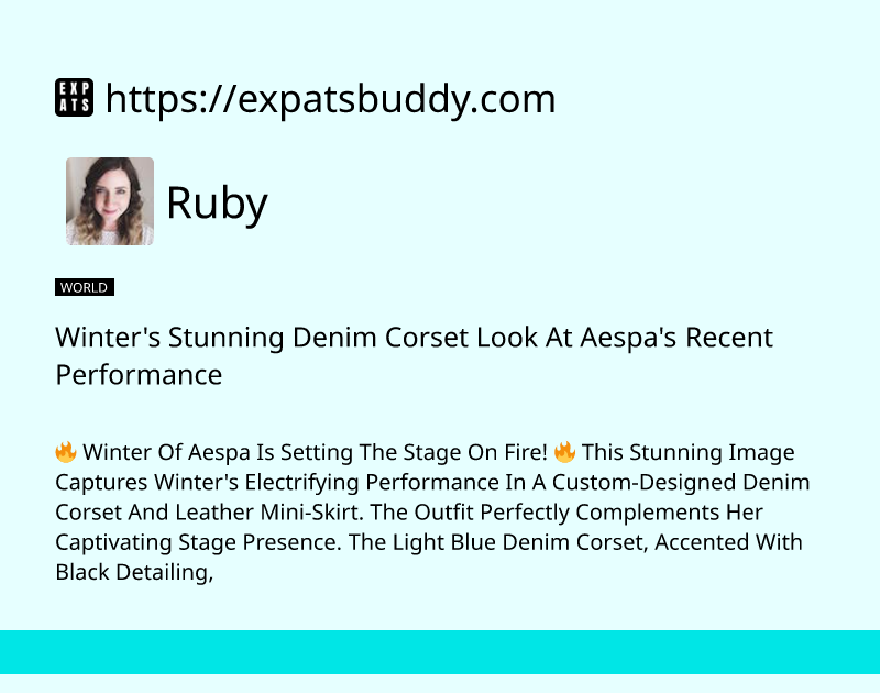 winters-stunning-denim-corset-look-at-aespas-recent-performance